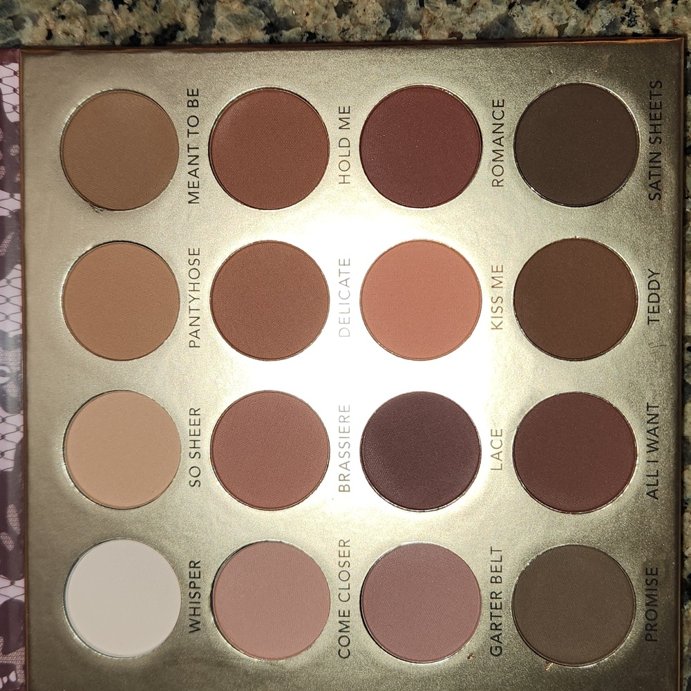 Rude Cosmetics The Lingerie Collection Romantic Nights Palette